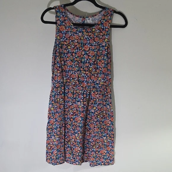 Old Navy Multicolor Floral Dress - Picture 1 of 6